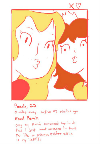 Illustration for article titled If Video Game Characters Used Tinder